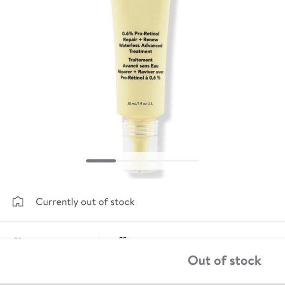 Boscia 0.6% Pro-Retinol Repair+Renew Waterless Treatment 1 fl oz 30mL ๐ BNIB - Picture 4 of 10